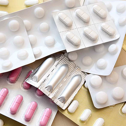 Frühere Medikamente eines Patienten Gasteiner Heilstollen
