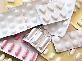 Frühere Medikamente eines Patienten Gasteiner Heilstollen