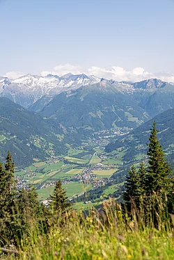 Talblick von der Biberalm (c) Gasteinertal Tourismus GmbH, Chris Talblick von der Biberalm ins Gasteinertal