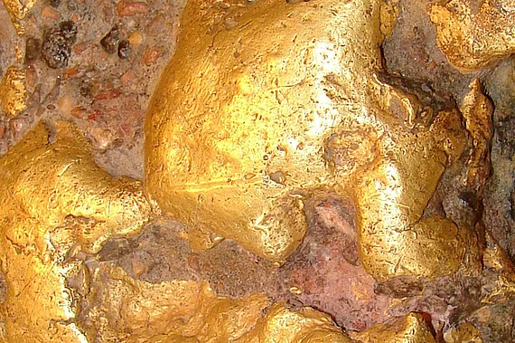 Goldnugget Gasteiner Heilstollen.