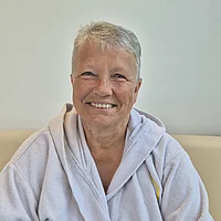 Patientin Gasteiner Heilstollen mit Fibromyalgie