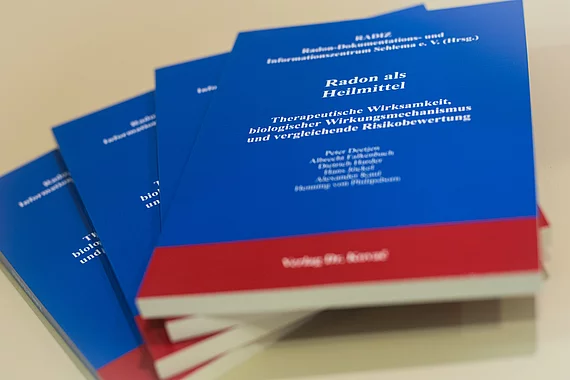 Radon als Heilmittel Buch Gasteiner Heilstollen.