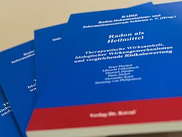 Radon als Heilmittel Buch Gasteiner Heilstollen.