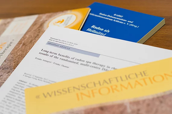 Wissenschaftliche Informationen Gasteiner Heilstollen.