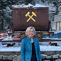 Patientin Gasteiner Heilstollen mit Neurodermitis.