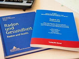 Radonbücher Gasteiner Heilstollen.